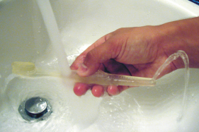 BRUSH_AND_RINSE : brushandrinse toothbrush gadgets brush travel gear